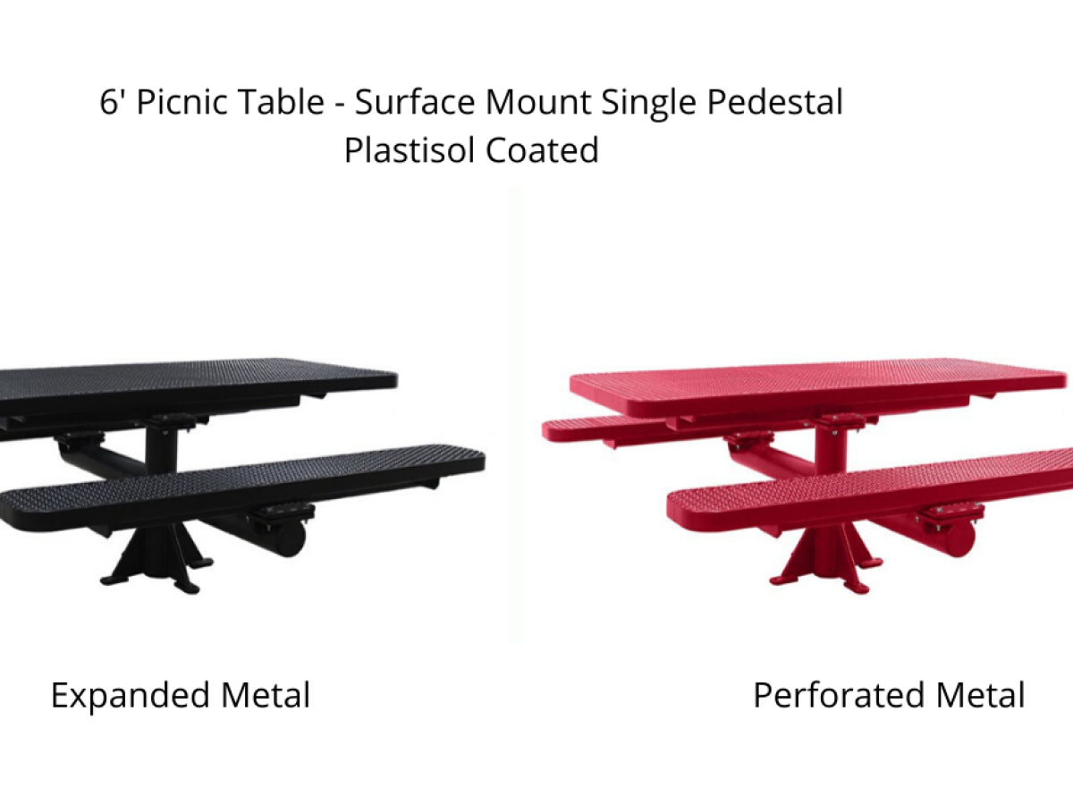 Metal Picnic Tables for Schools - SWS Group