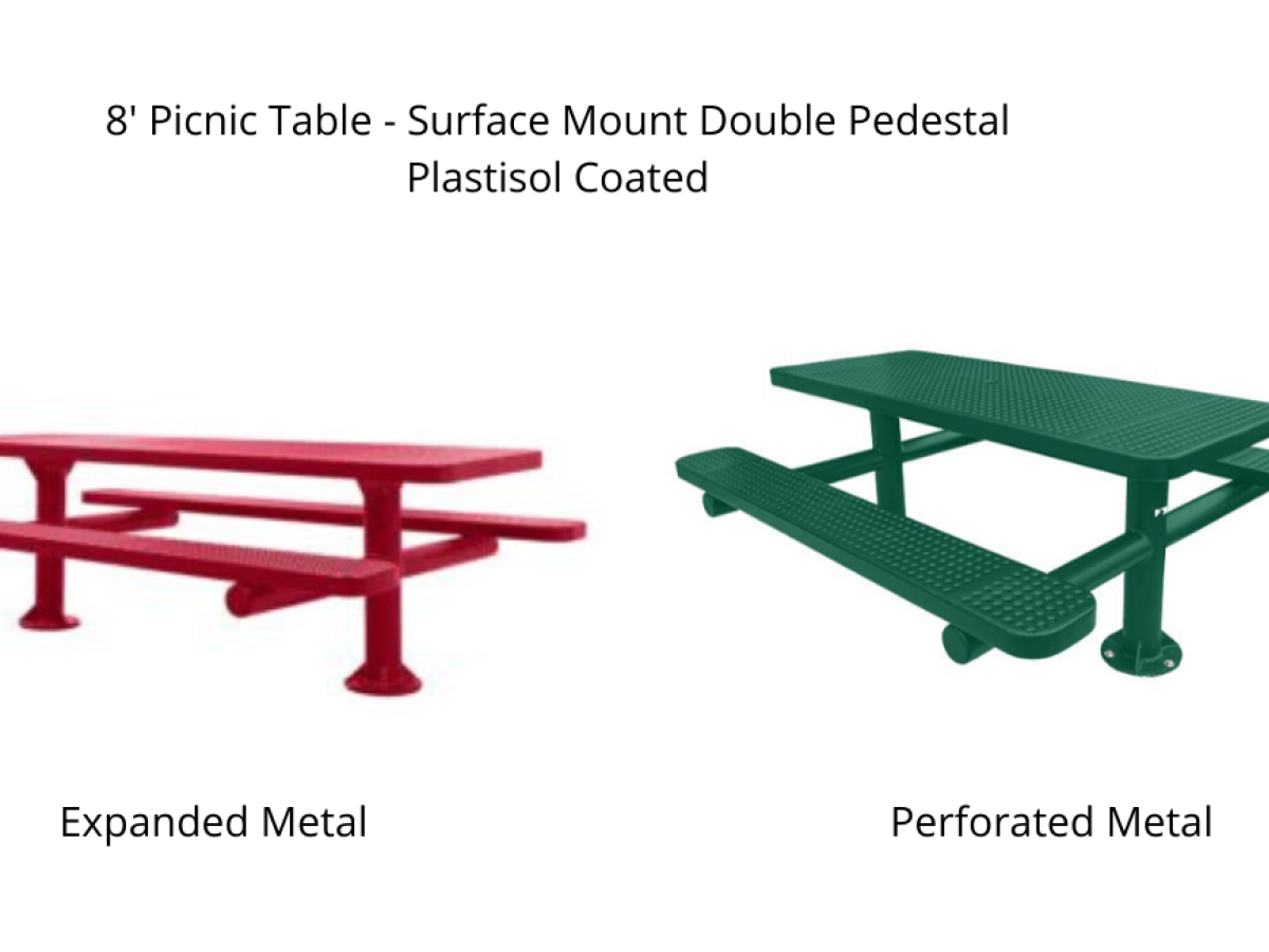 Metal Picnic Tables for Schools - SWS Group