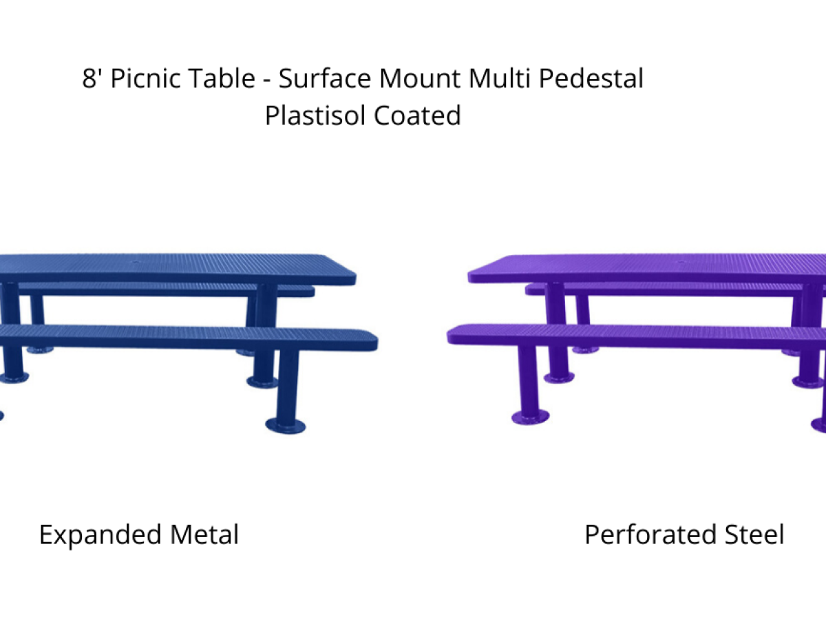 Metal Picnic Tables for Schools - SWS Group