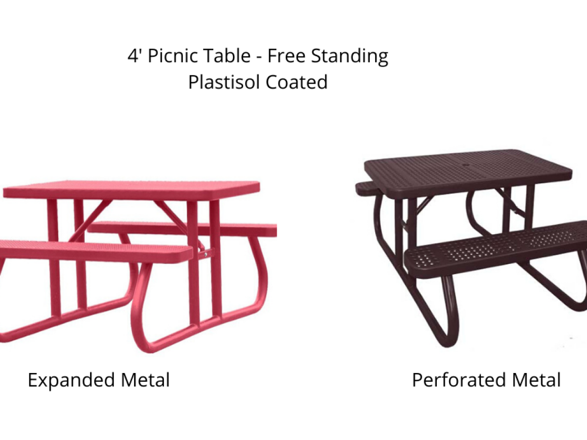 Metal Picnic Tables for Schools - SWS Group