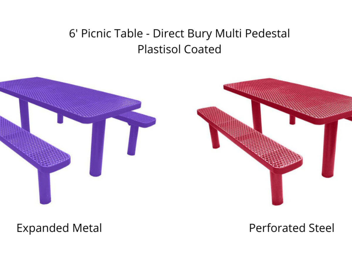 Metal Picnic Tables for Schools - SWS Group