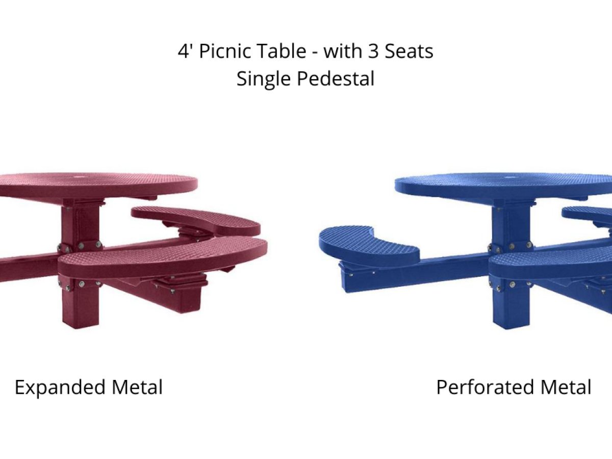 Round Picnic Tables for Schools - SWS Group