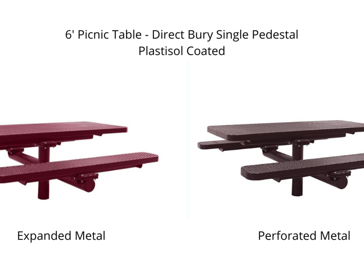 Metal Picnic Tables for Schools - SWS Group