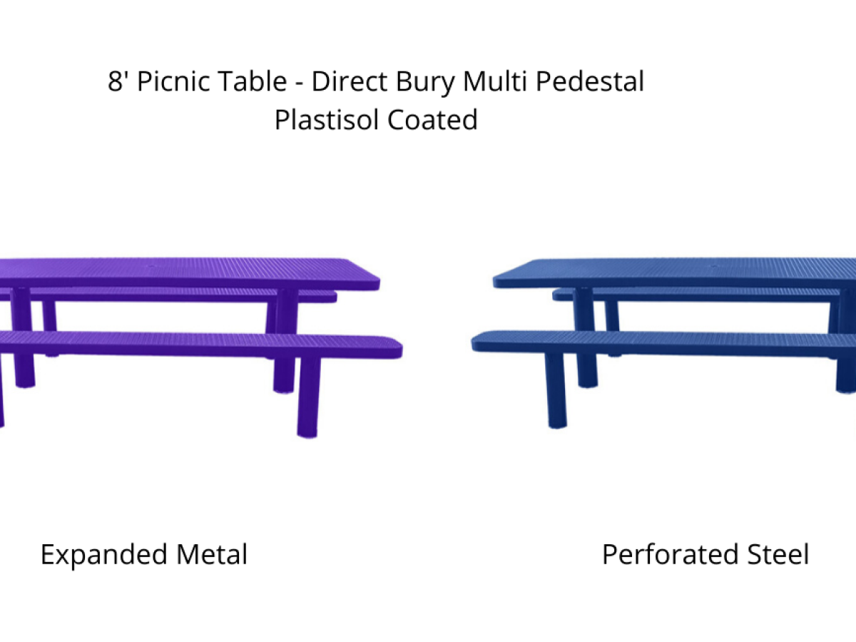 Metal Picnic Tables for Schools - SWS Group