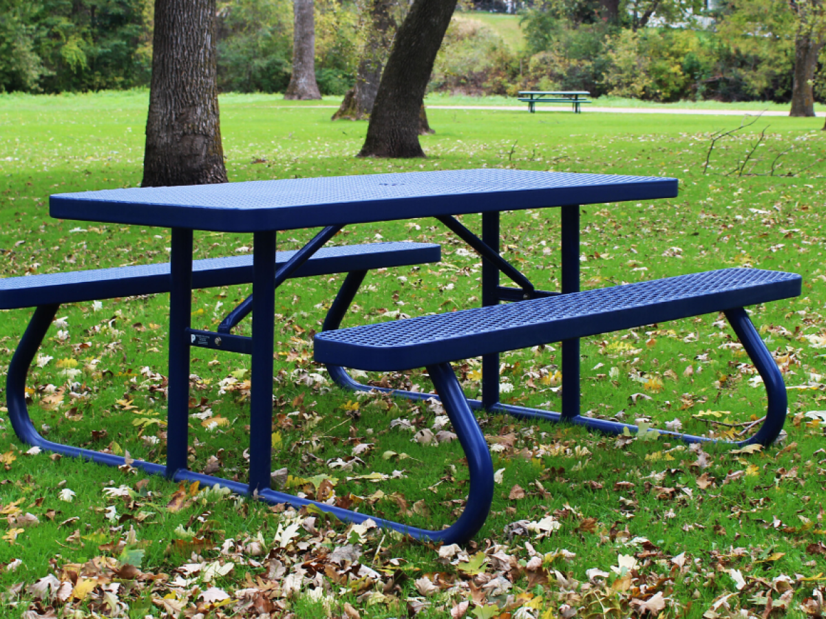Metal Picnic Tables for Schools - SWS Group